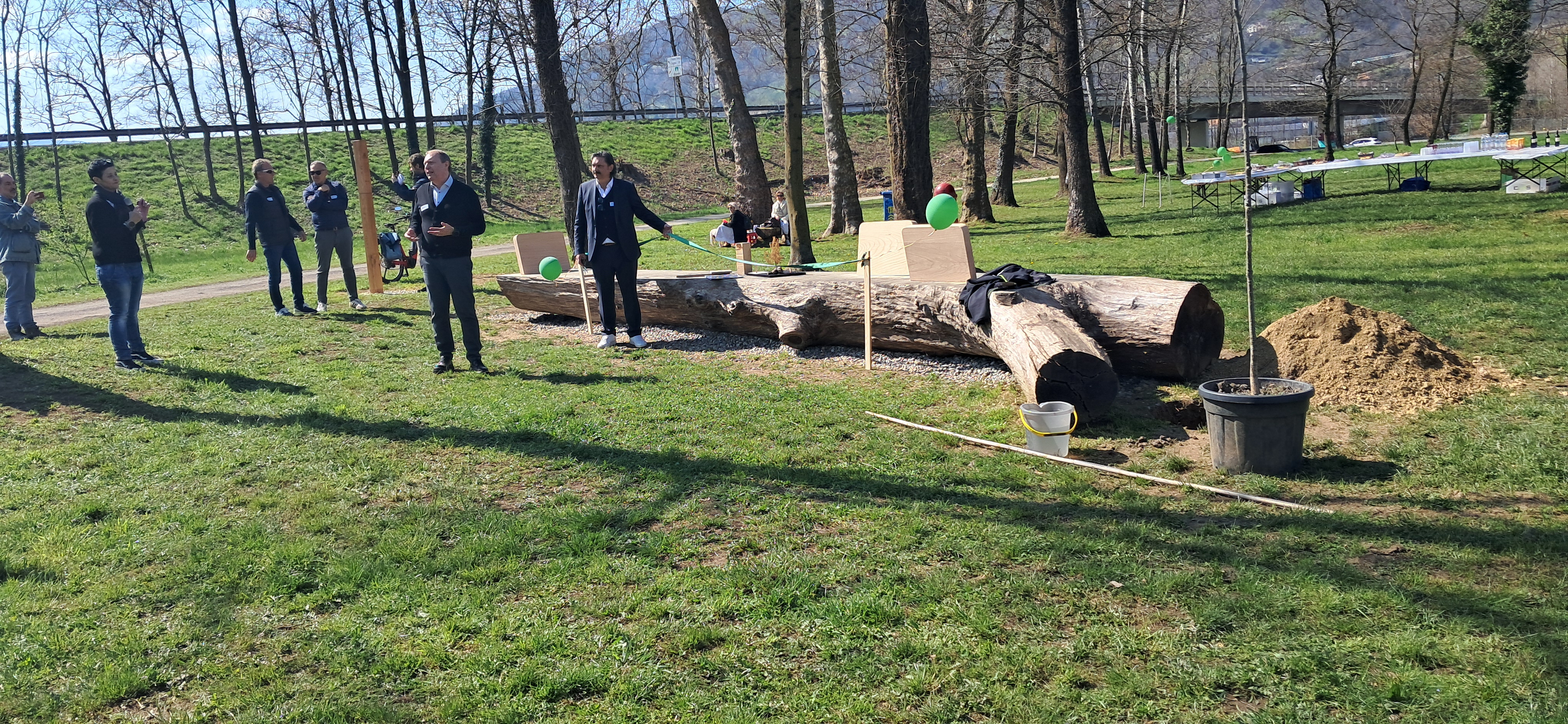 Inaugurazione L'Albero della vita — Tenuta Bally, Bioggio