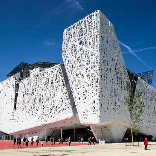Palazzo Italia, Padiglione Italia Expo 2015 di Nemesi Studio, rivestimento fotocatalitico che cattura l&rsquo;inquinamento dell&rsquo;aria